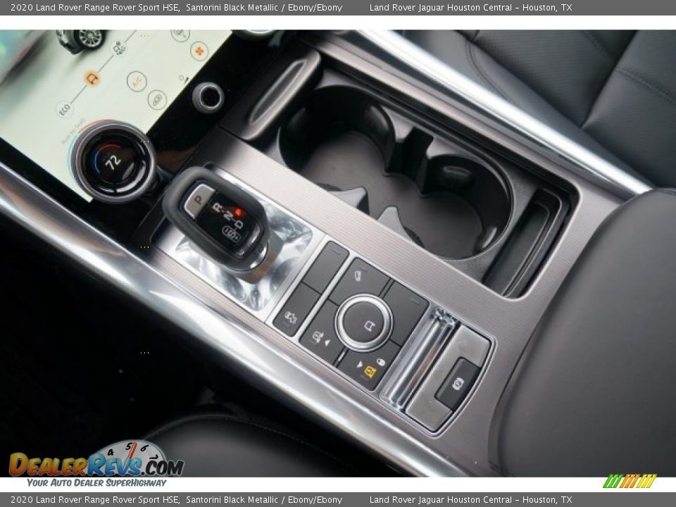 2020 Land Rover Range Rover Sport HSE Santorini Black Metallic / Ebony/Ebony Photo #17