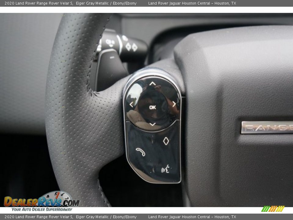 2020 Land Rover Range Rover Velar S Eiger Gray Metallic / Ebony/Ebony Photo #20