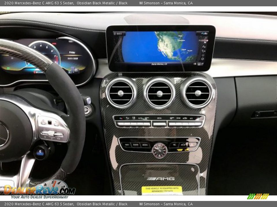 Controls of 2020 Mercedes-Benz C AMG 63 S Sedan Photo #5