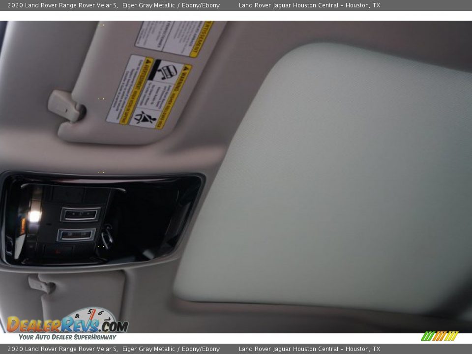 2020 Land Rover Range Rover Velar S Eiger Gray Metallic / Ebony/Ebony Photo #27