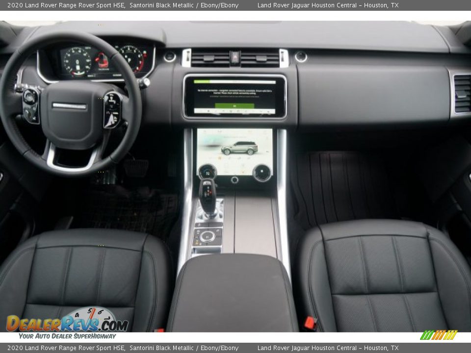 2020 Land Rover Range Rover Sport HSE Santorini Black Metallic / Ebony/Ebony Photo #27