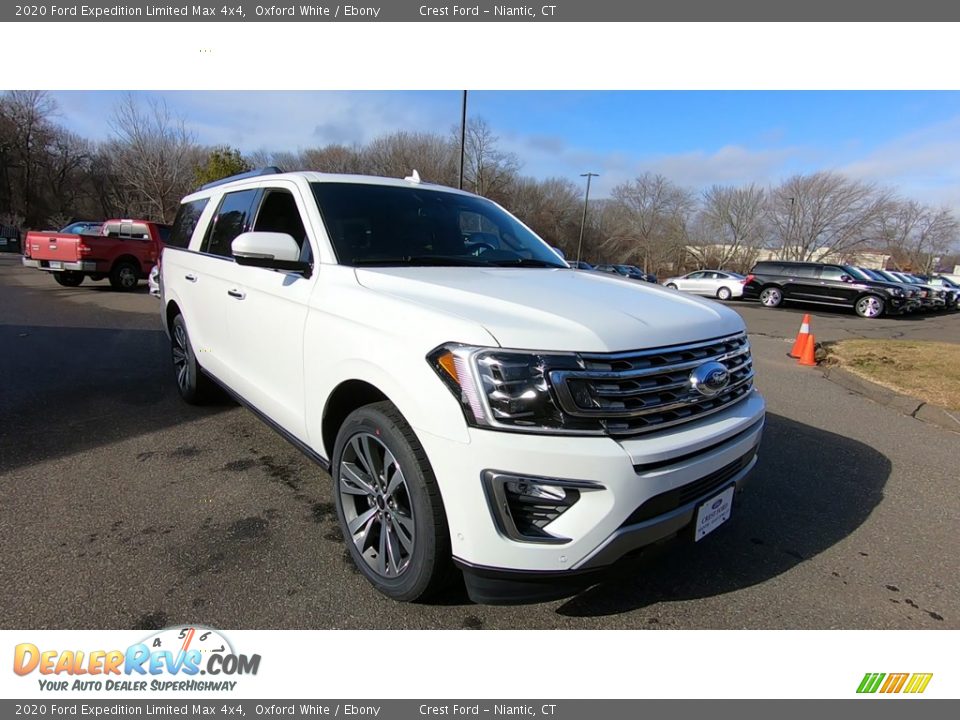 2020 Ford Expedition Limited Max 4x4 Oxford White / Ebony Photo #1