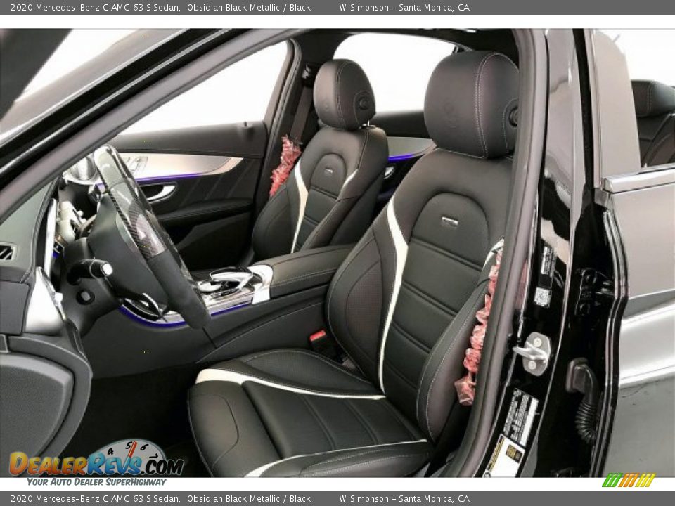 Front Seat of 2020 Mercedes-Benz C AMG 63 S Sedan Photo #14
