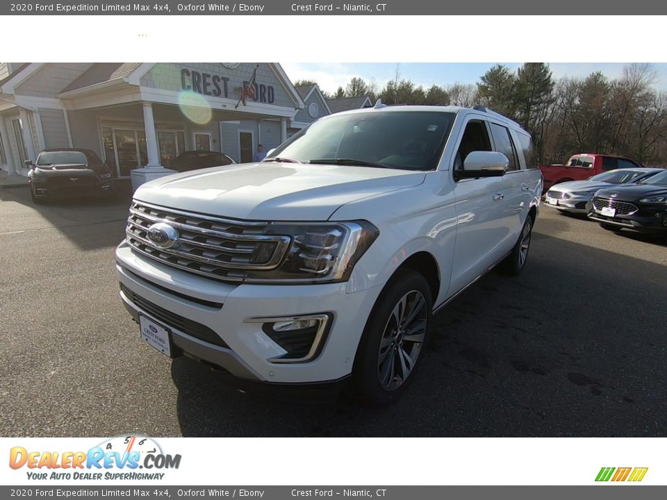 2020 Ford Expedition Limited Max 4x4 Oxford White / Ebony Photo #3