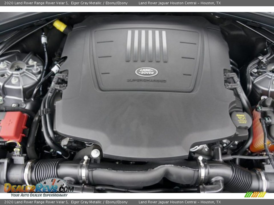 2020 Land Rover Range Rover Velar S Eiger Gray Metallic / Ebony/Ebony Photo #32