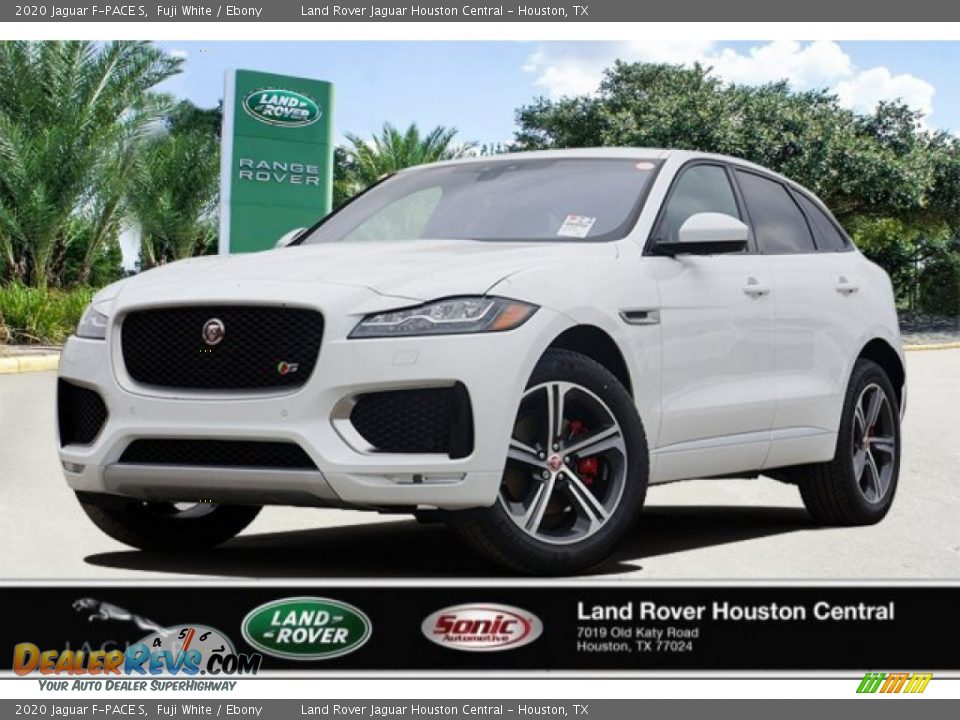 2020 Jaguar F-PACE S Fuji White / Ebony Photo #1
