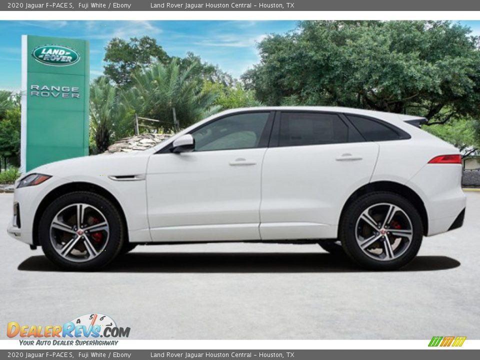 2020 Jaguar F-PACE S Fuji White / Ebony Photo #2