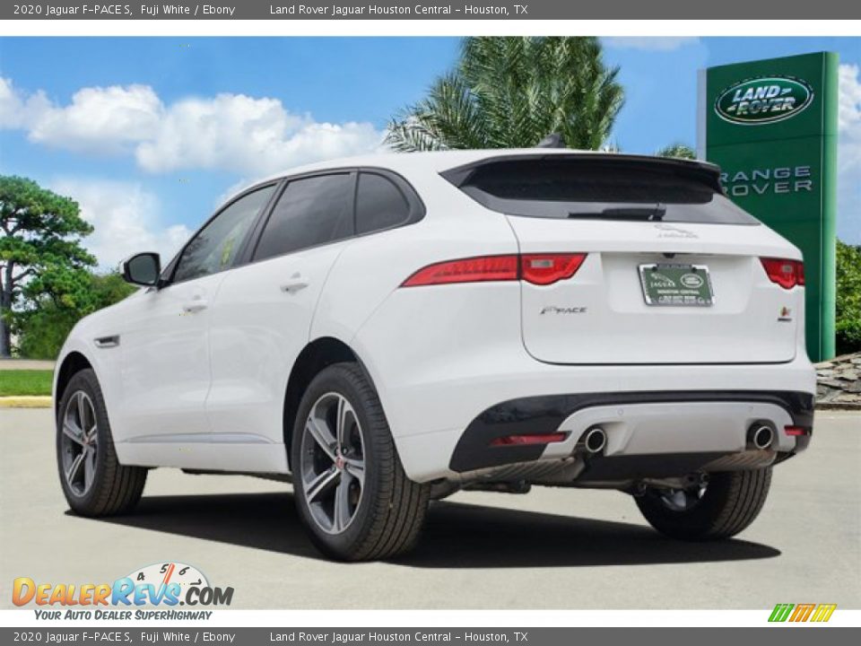 2020 Jaguar F-PACE S Fuji White / Ebony Photo #3