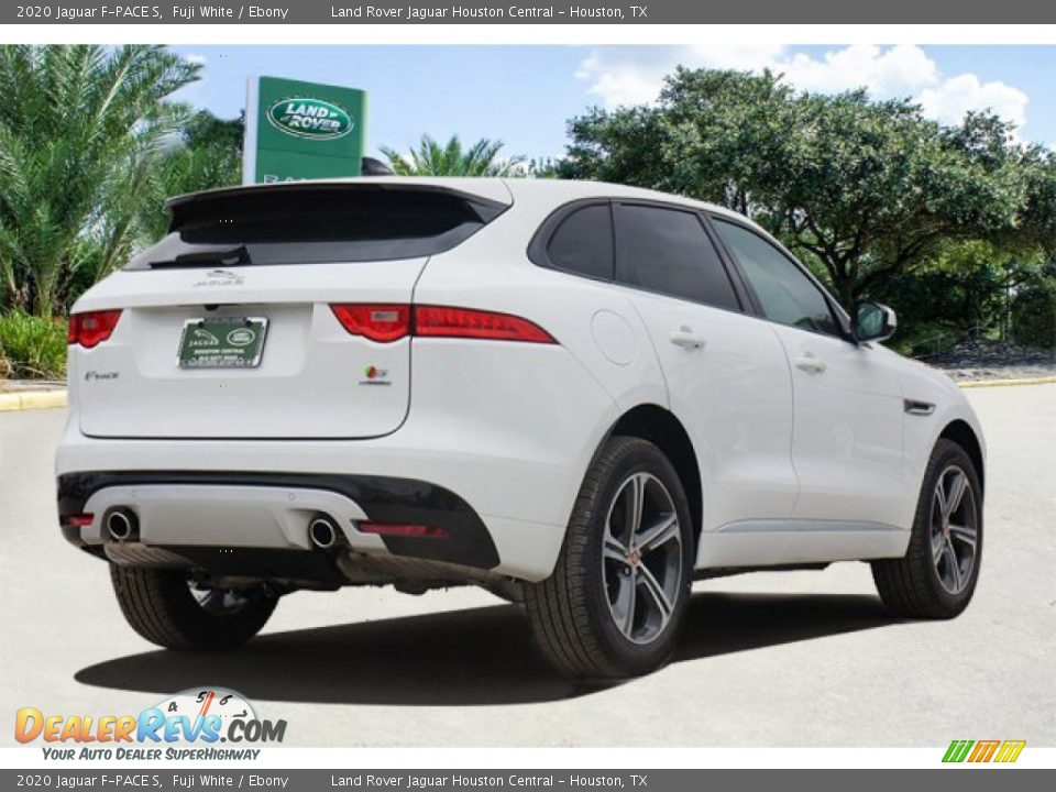 2020 Jaguar F-PACE S Fuji White / Ebony Photo #4