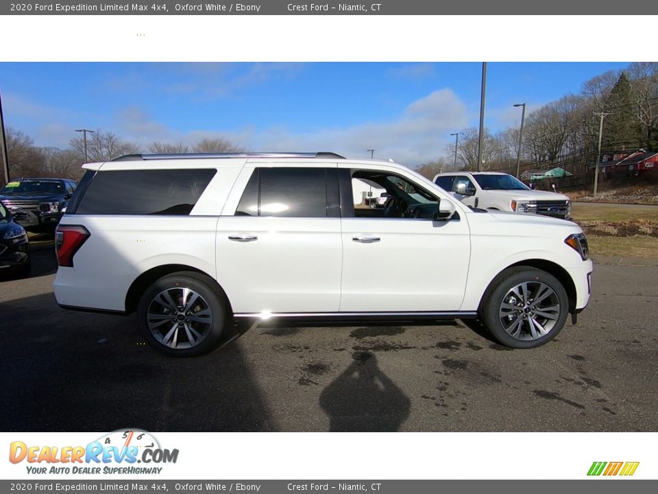 2020 Ford Expedition Limited Max 4x4 Oxford White / Ebony Photo #8
