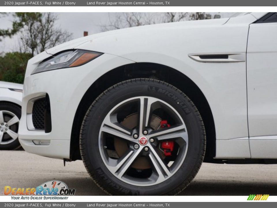 2020 Jaguar F-PACE S Fuji White / Ebony Photo #6