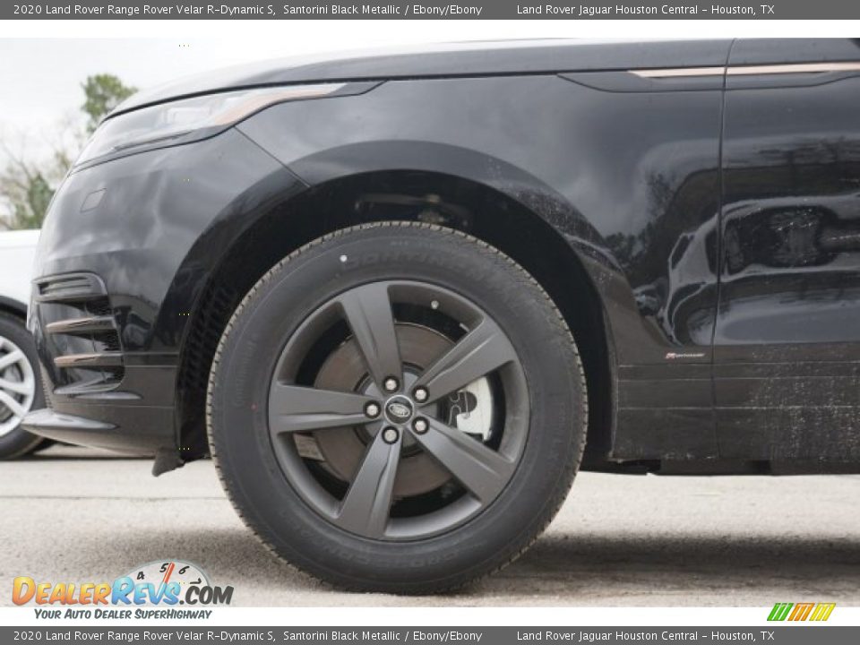 2020 Land Rover Range Rover Velar R-Dynamic S Santorini Black Metallic / Ebony/Ebony Photo #6