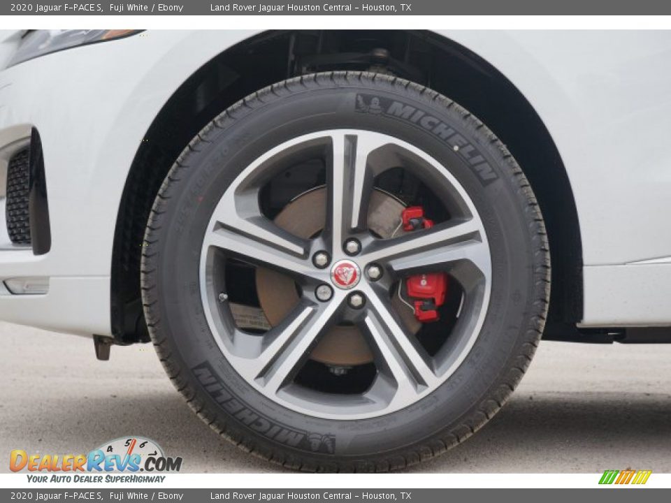 2020 Jaguar F-PACE S Fuji White / Ebony Photo #8