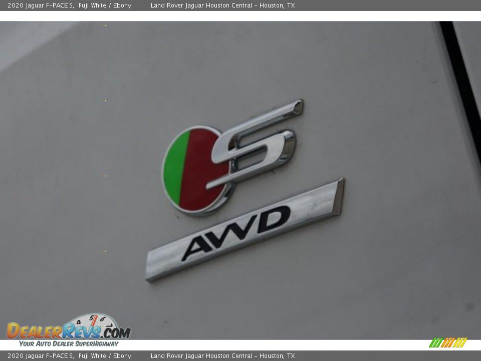 2020 Jaguar F-PACE S Fuji White / Ebony Photo #9
