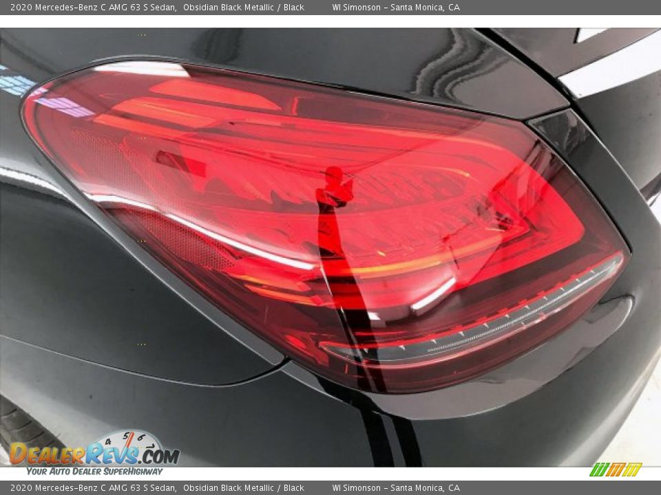 2020 Mercedes-Benz C AMG 63 S Sedan Obsidian Black Metallic / Black Photo #26