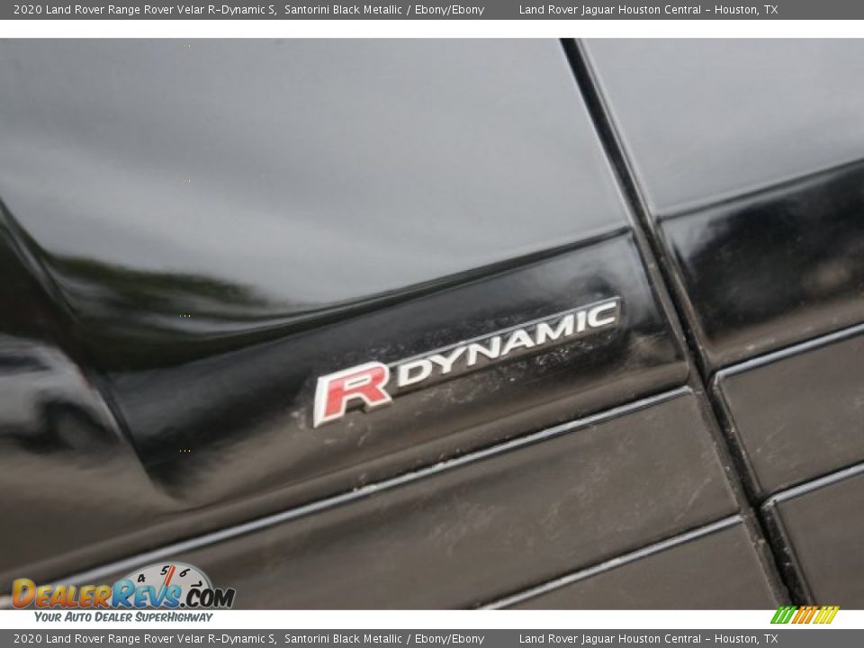2020 Land Rover Range Rover Velar R-Dynamic S Santorini Black Metallic / Ebony/Ebony Photo #9
