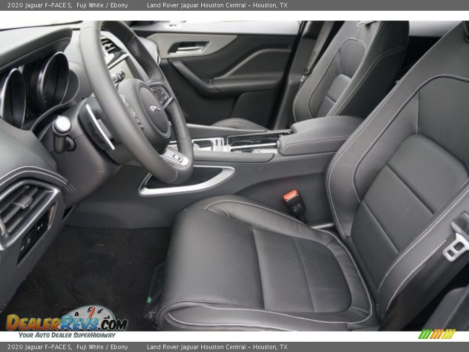 2020 Jaguar F-PACE S Fuji White / Ebony Photo #10