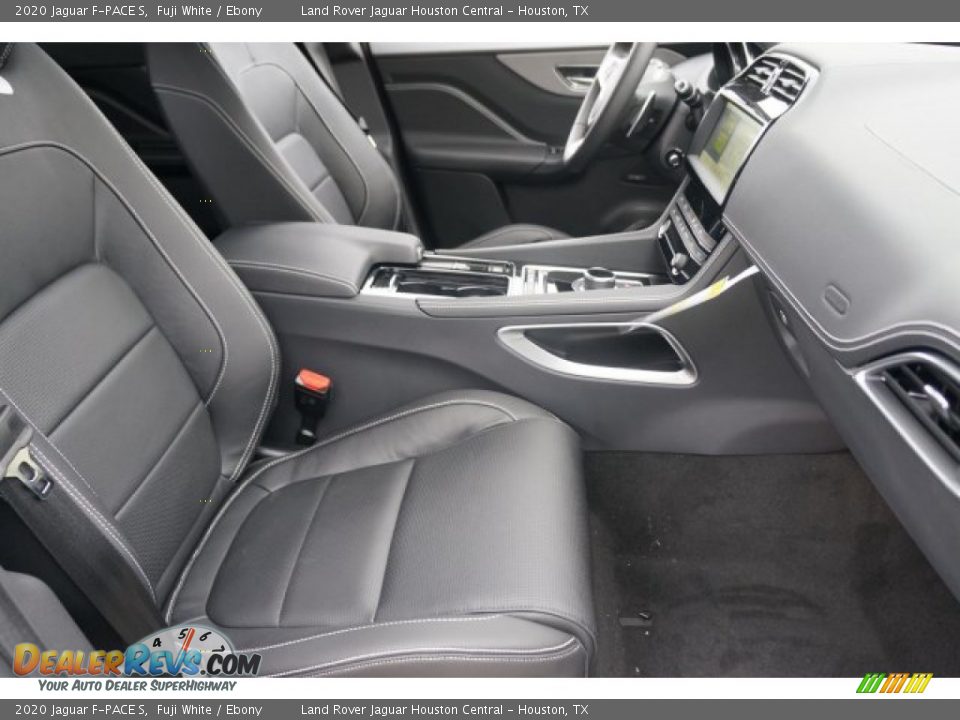 2020 Jaguar F-PACE S Fuji White / Ebony Photo #11