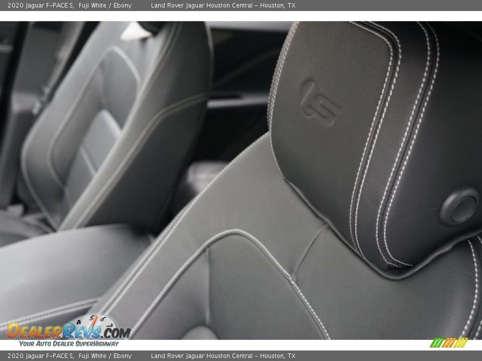 2020 Jaguar F-PACE S Fuji White / Ebony Photo #12