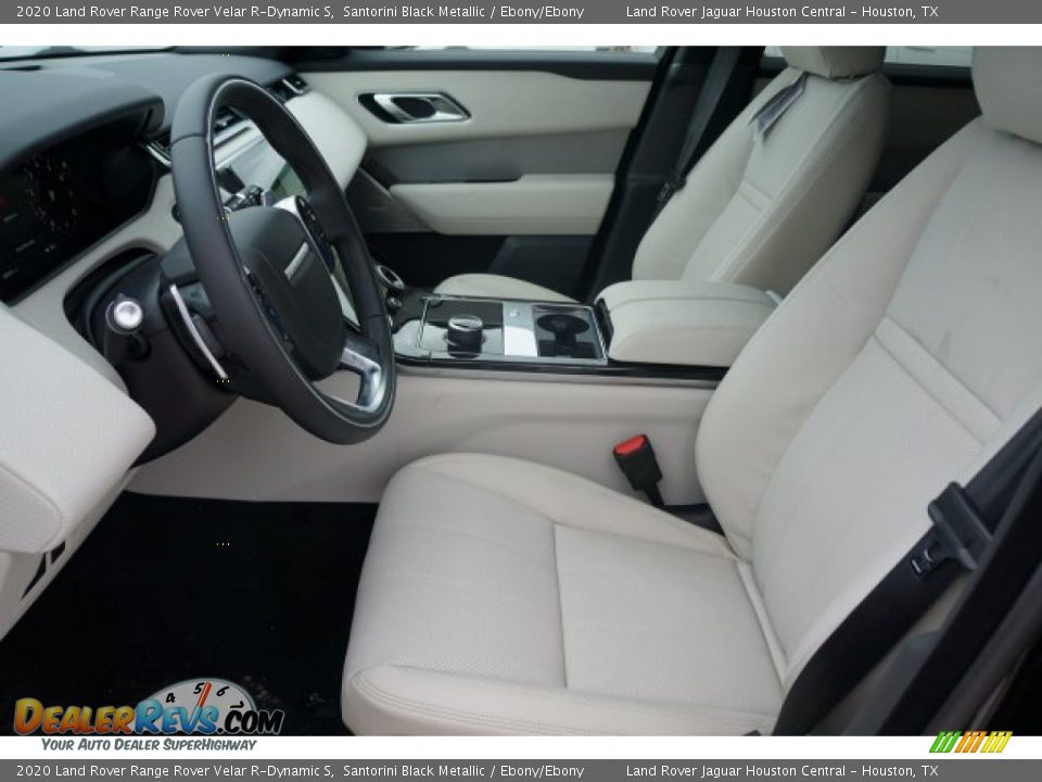 2020 Land Rover Range Rover Velar R-Dynamic S Santorini Black Metallic / Ebony/Ebony Photo #11