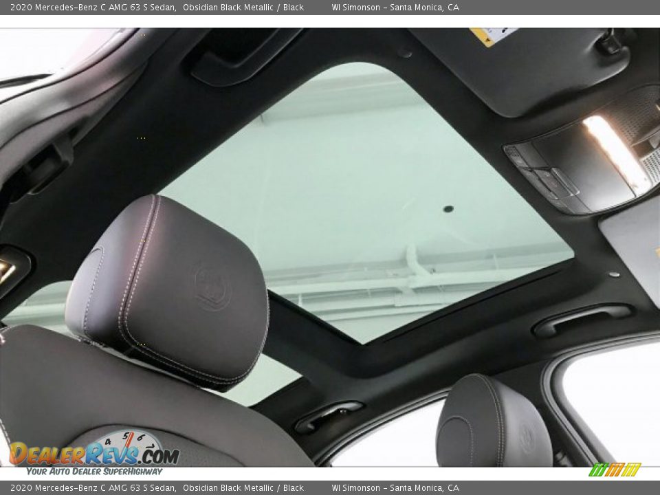 2020 Mercedes-Benz C AMG 63 S Sedan Obsidian Black Metallic / Black Photo #29