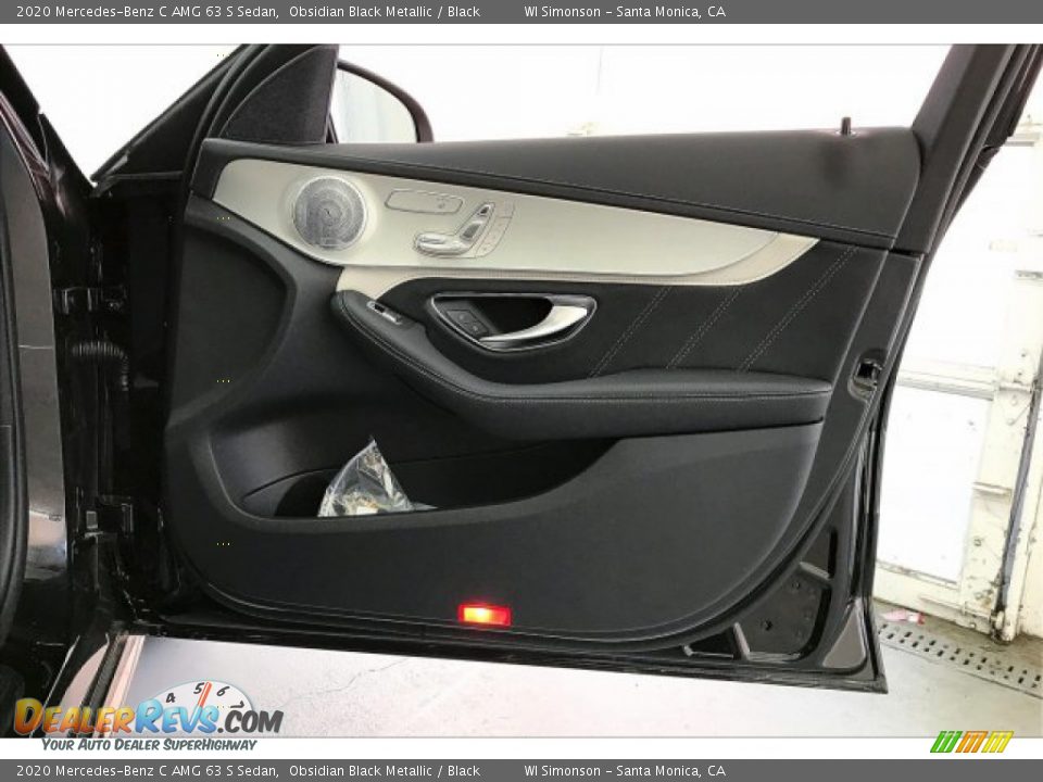 2020 Mercedes-Benz C AMG 63 S Sedan Obsidian Black Metallic / Black Photo #30