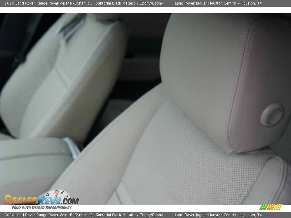 2020 Land Rover Range Rover Velar R-Dynamic S Santorini Black Metallic / Ebony/Ebony Photo #13