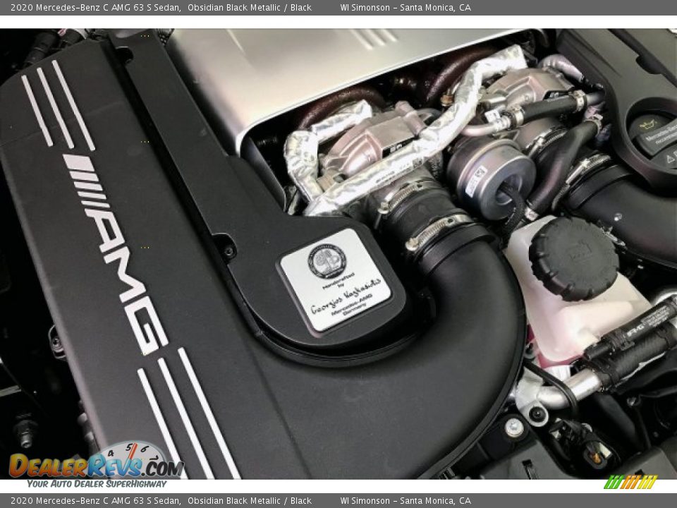 2020 Mercedes-Benz C AMG 63 S Sedan 4.0 Liter AMG biturbo DOHC 32-Valve VVT V8 Engine Photo #31