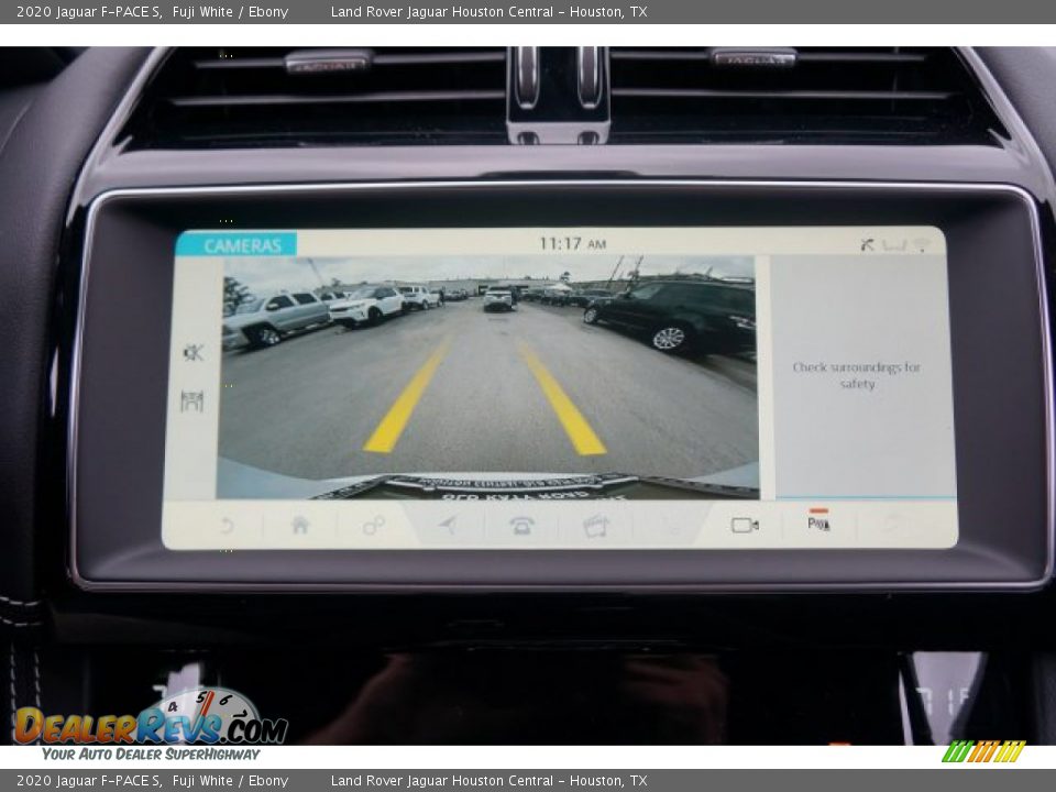 2020 Jaguar F-PACE S Fuji White / Ebony Photo #15