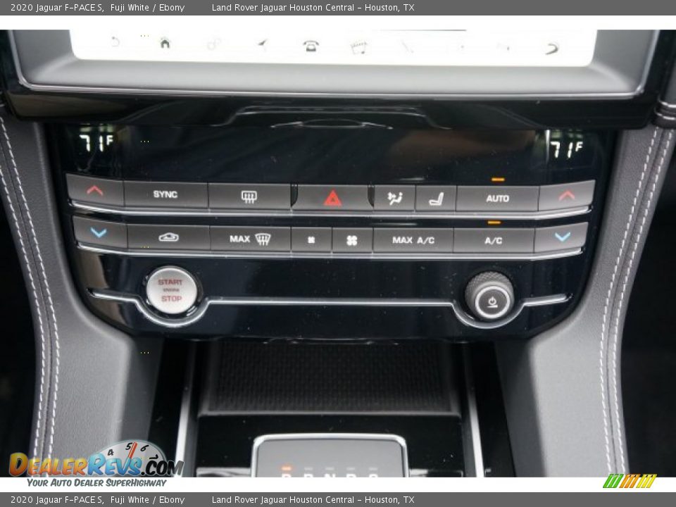 2020 Jaguar F-PACE S Fuji White / Ebony Photo #16
