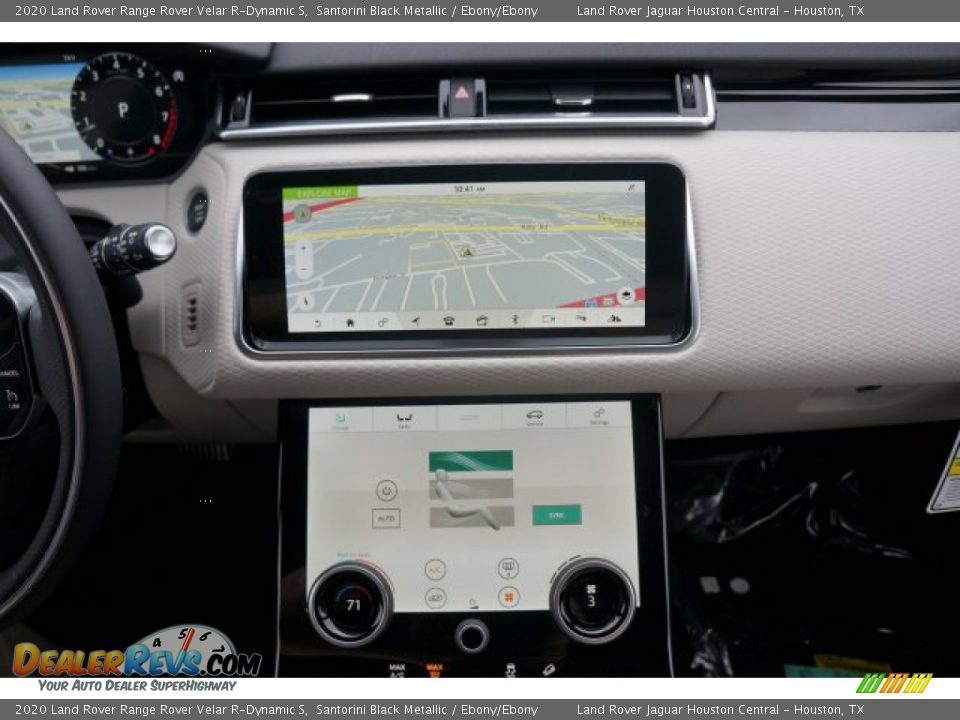 2020 Land Rover Range Rover Velar R-Dynamic S Santorini Black Metallic / Ebony/Ebony Photo #15