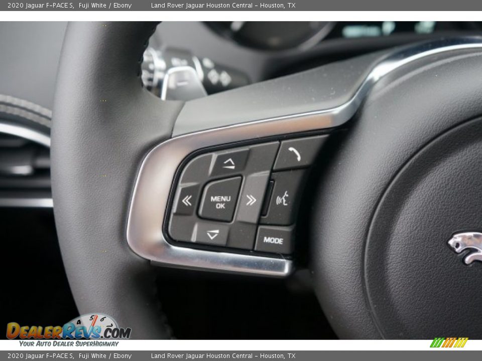 2020 Jaguar F-PACE S Fuji White / Ebony Photo #19