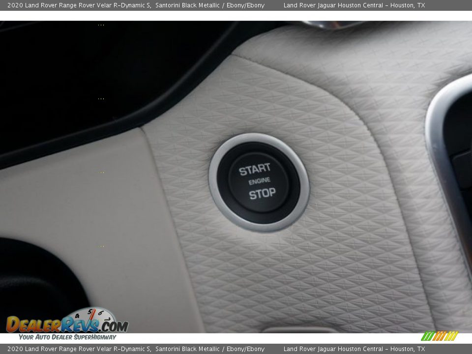 2020 Land Rover Range Rover Velar R-Dynamic S Santorini Black Metallic / Ebony/Ebony Photo #19
