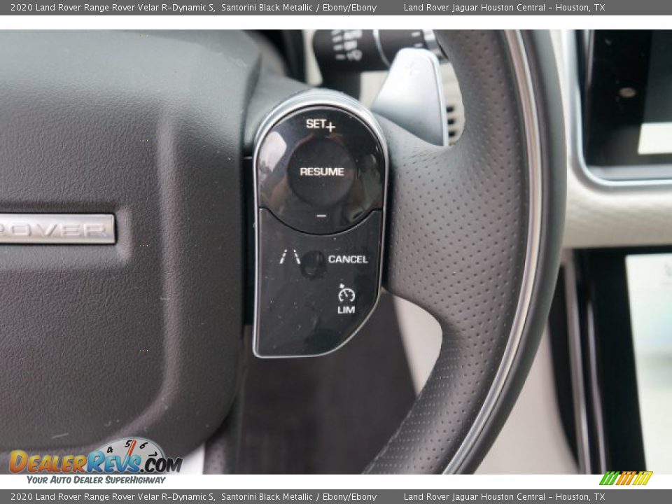 2020 Land Rover Range Rover Velar R-Dynamic S Santorini Black Metallic / Ebony/Ebony Photo #21