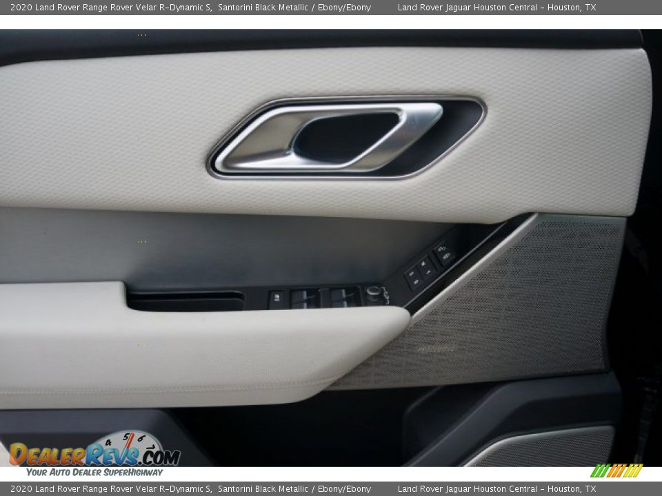 2020 Land Rover Range Rover Velar R-Dynamic S Santorini Black Metallic / Ebony/Ebony Photo #23