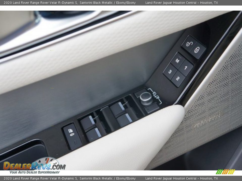 2020 Land Rover Range Rover Velar R-Dynamic S Santorini Black Metallic / Ebony/Ebony Photo #24
