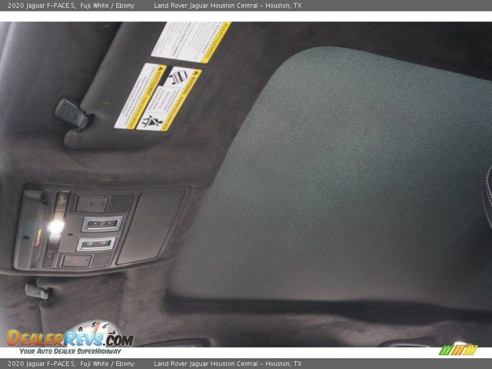 2020 Jaguar F-PACE S Fuji White / Ebony Photo #26