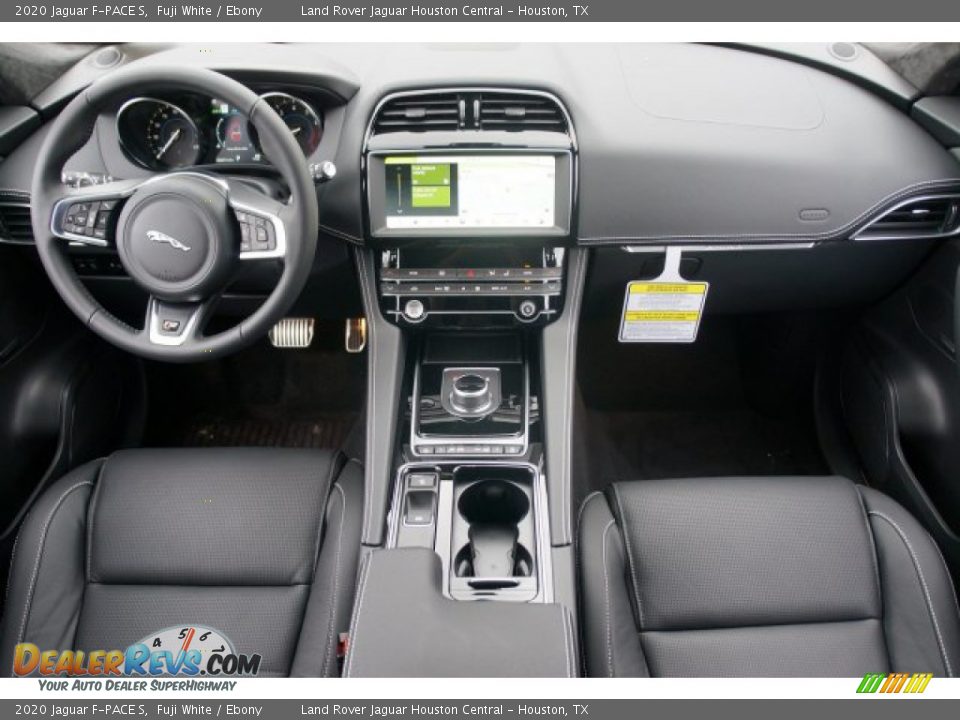 2020 Jaguar F-PACE S Fuji White / Ebony Photo #27