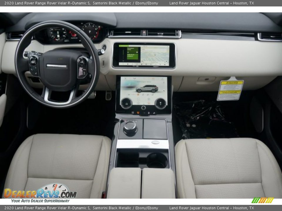 2020 Land Rover Range Rover Velar R-Dynamic S Santorini Black Metallic / Ebony/Ebony Photo #28