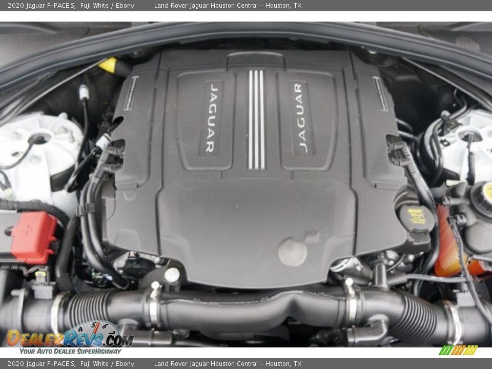 2020 Jaguar F-PACE S Fuji White / Ebony Photo #31