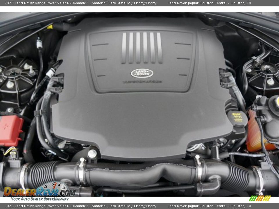2020 Land Rover Range Rover Velar R-Dynamic S Santorini Black Metallic / Ebony/Ebony Photo #32