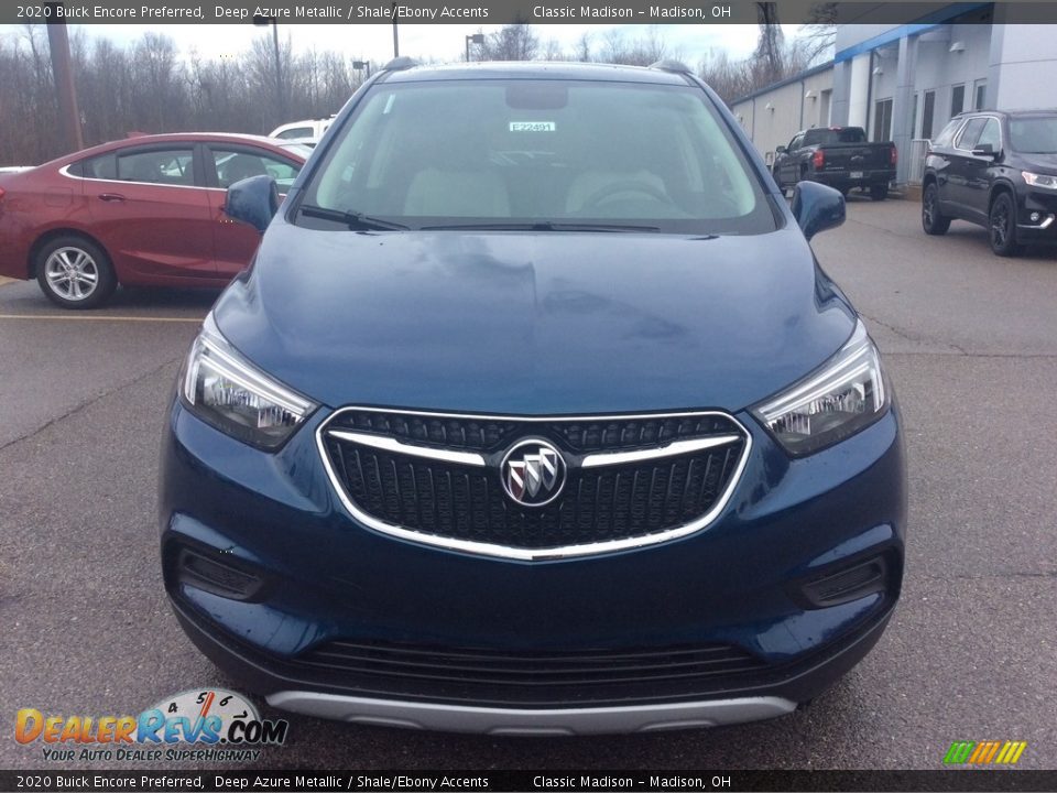 2020 Buick Encore Preferred Deep Azure Metallic / Shale/Ebony Accents Photo #4
