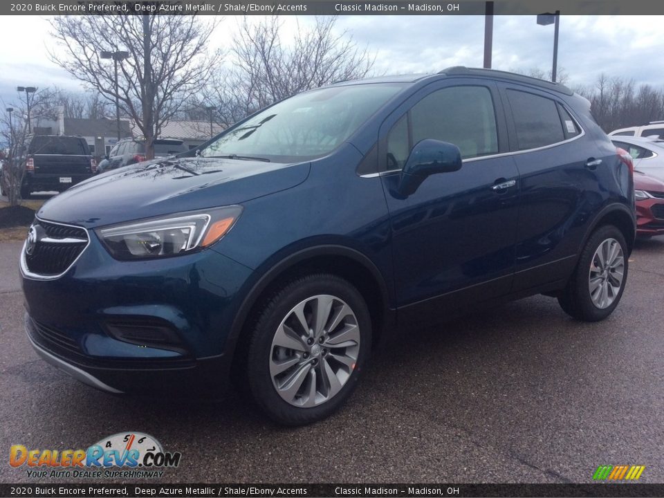 2020 Buick Encore Preferred Deep Azure Metallic / Shale/Ebony Accents Photo #5