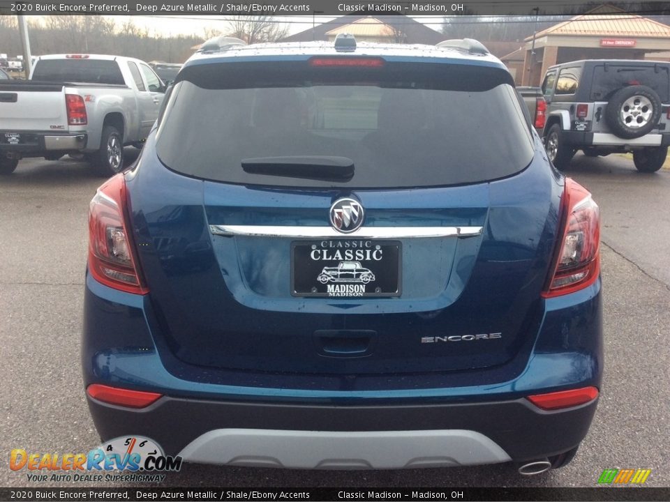 2020 Buick Encore Preferred Deep Azure Metallic / Shale/Ebony Accents Photo #8