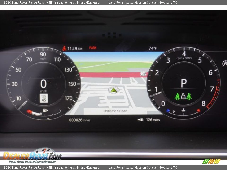 2020 Land Rover Range Rover HSE Yulong White / Almond/Espresso Photo #14