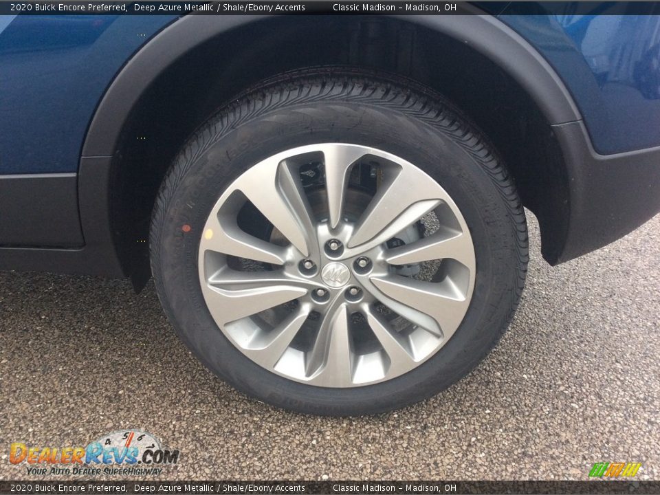 2020 Buick Encore Preferred Deep Azure Metallic / Shale/Ebony Accents Photo #9