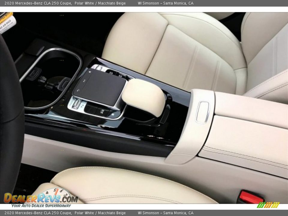 2020 Mercedes-Benz CLA 250 Coupe Polar White / Macchiato Beige Photo #7