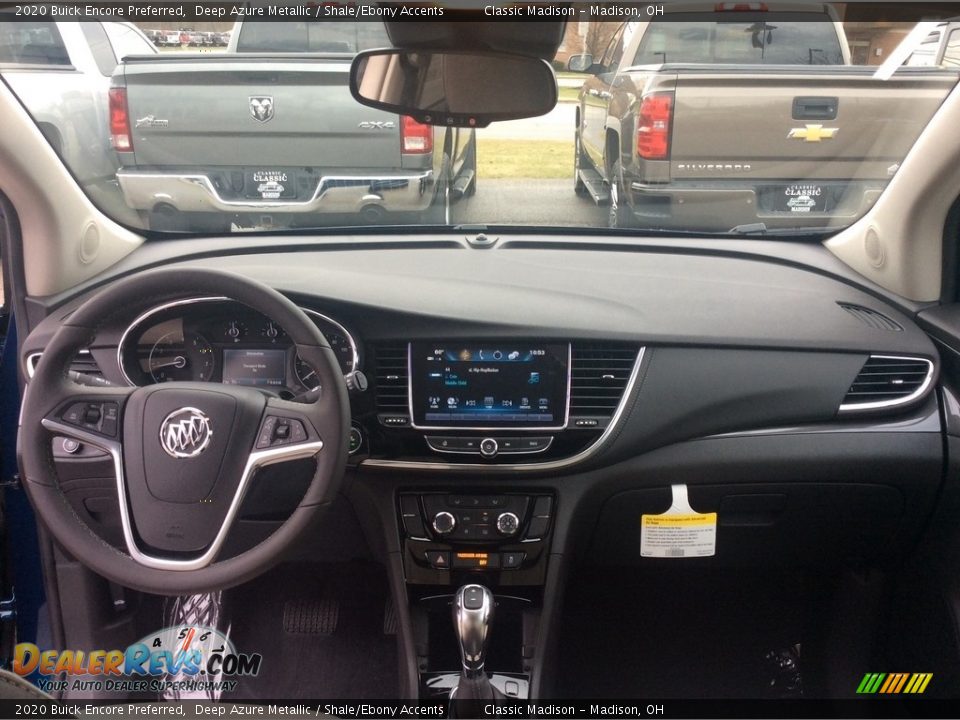 2020 Buick Encore Preferred Deep Azure Metallic / Shale/Ebony Accents Photo #12