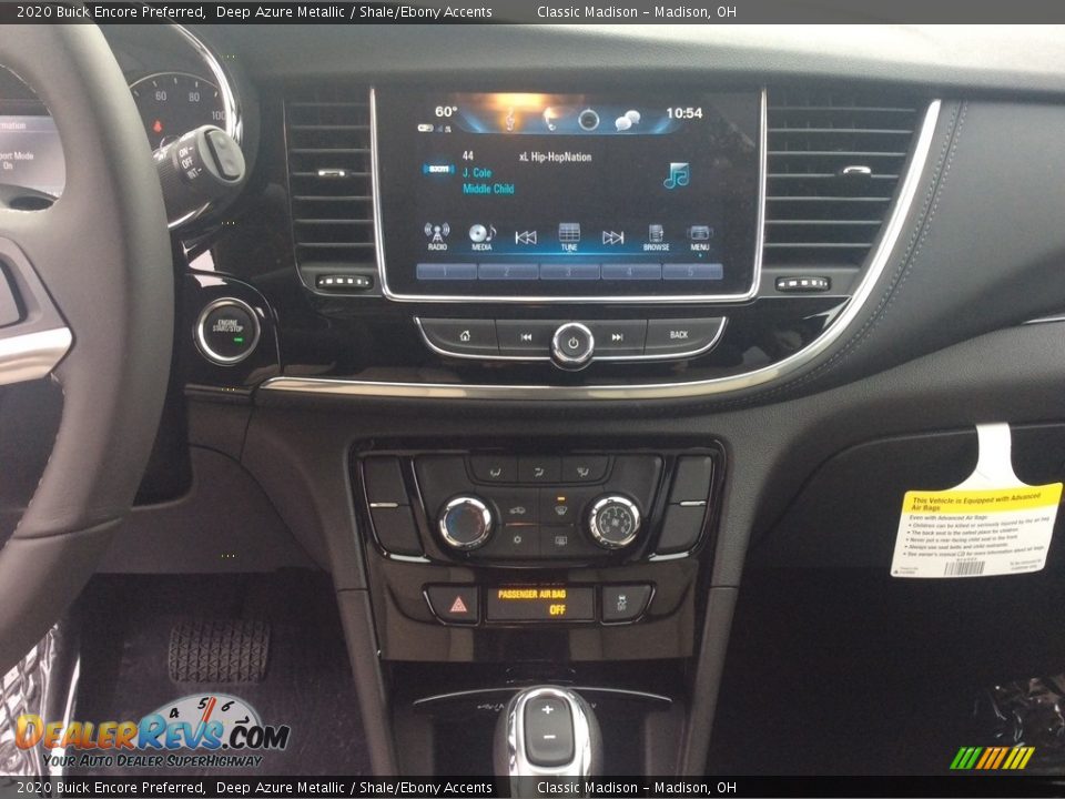 2020 Buick Encore Preferred Deep Azure Metallic / Shale/Ebony Accents Photo #13