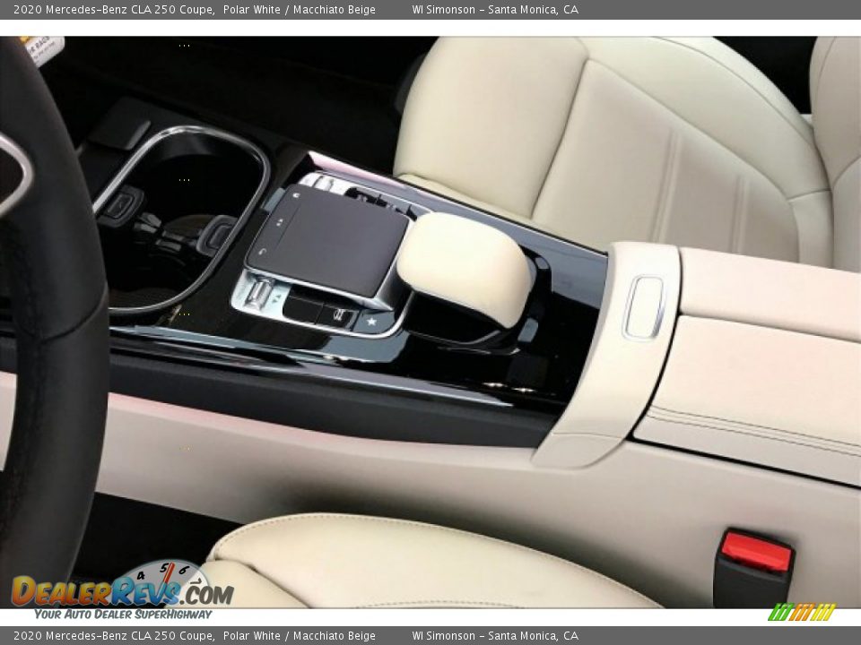 2020 Mercedes-Benz CLA 250 Coupe Polar White / Macchiato Beige Photo #7